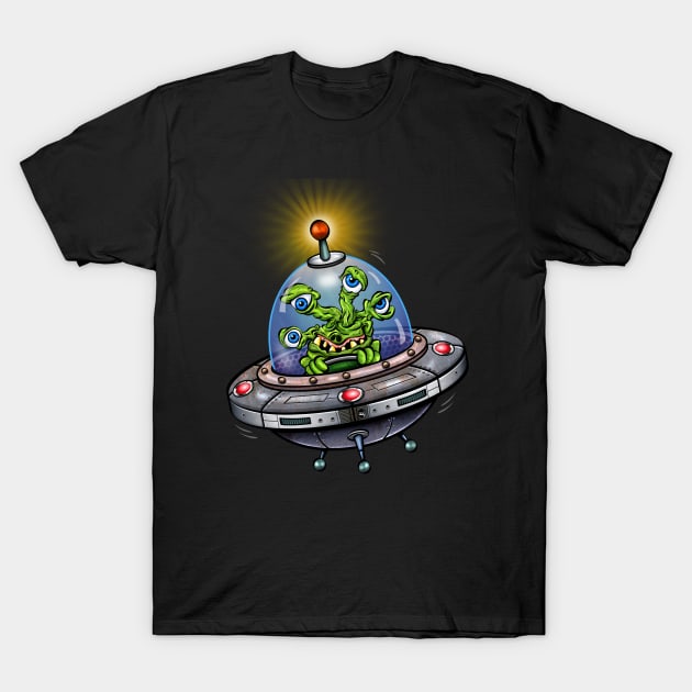 Lost Martian T-Shirt by harstonart